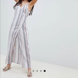 ASOS Design Petite Woven Maxi Beach Dress EUC